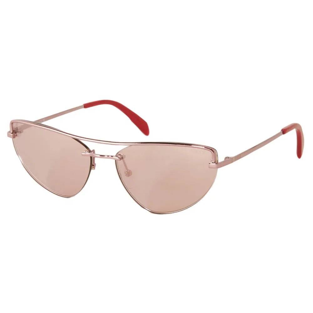 Emilio Pucci - Occhiali da Sole Cat-Eye - Rosa Rosato Rosso Rubino - Occhiali da Sole - Emilio Pucci Eyewear