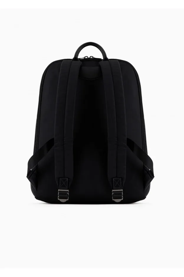 Emporio Armani Zaino in nylon riciclato Armani Sustainability Values
