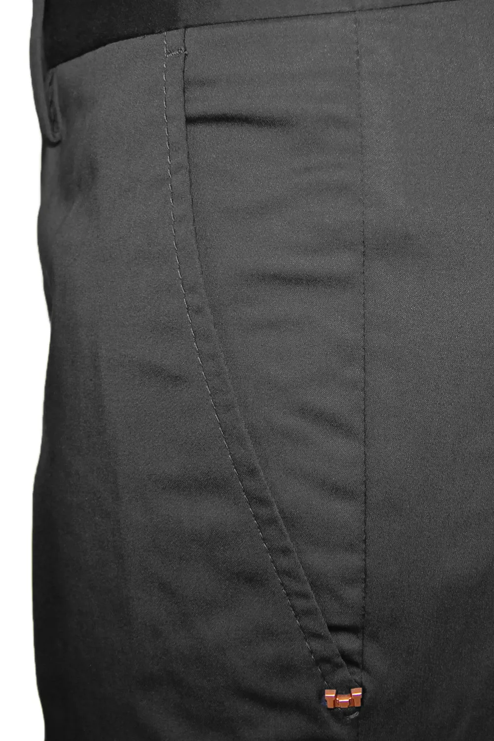ENTRE AMIS Pantalone in raso di cotone