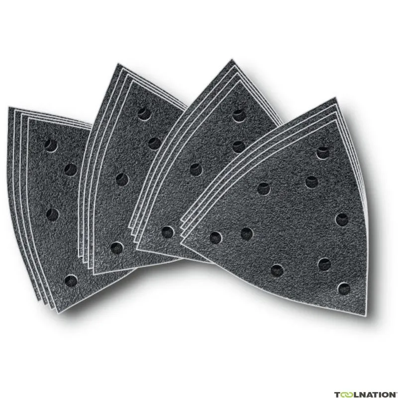 Fein Accessori 35222952100 Set di carta abrasiva 3-HK 130 mm per Fein FMM Multimaster 16 pezzi