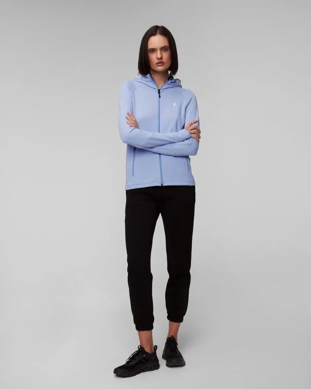 Felpa con cappuccio da donna Peak Performance Rider Zip