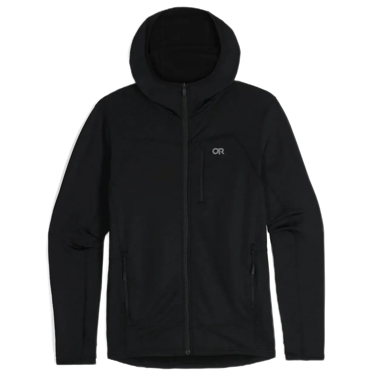 Felpa con cappuccio e zip intera in pile Vigor Grid di Outdoor Research da uomo