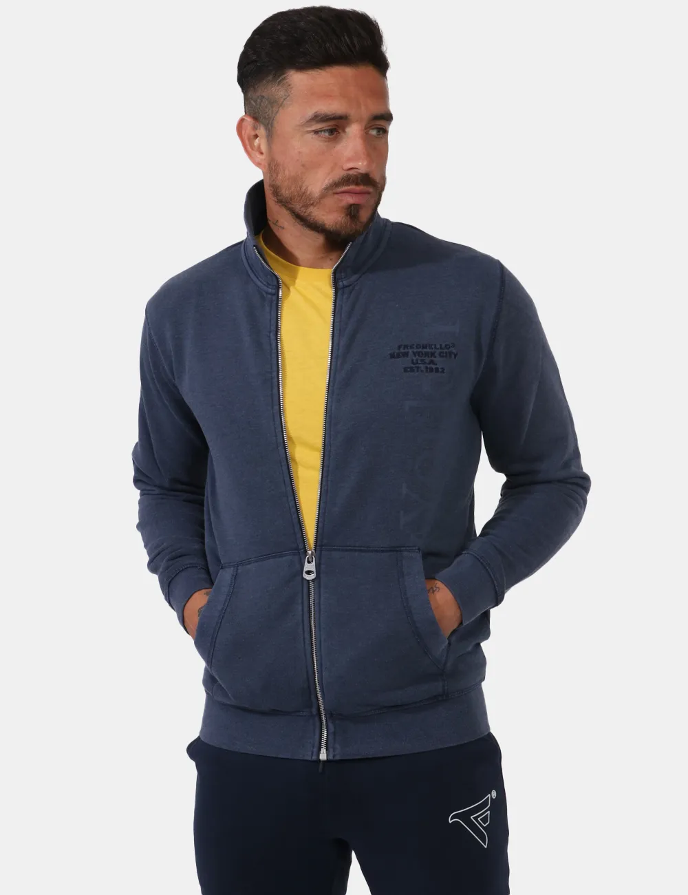 Felpa Fred Mello Blu