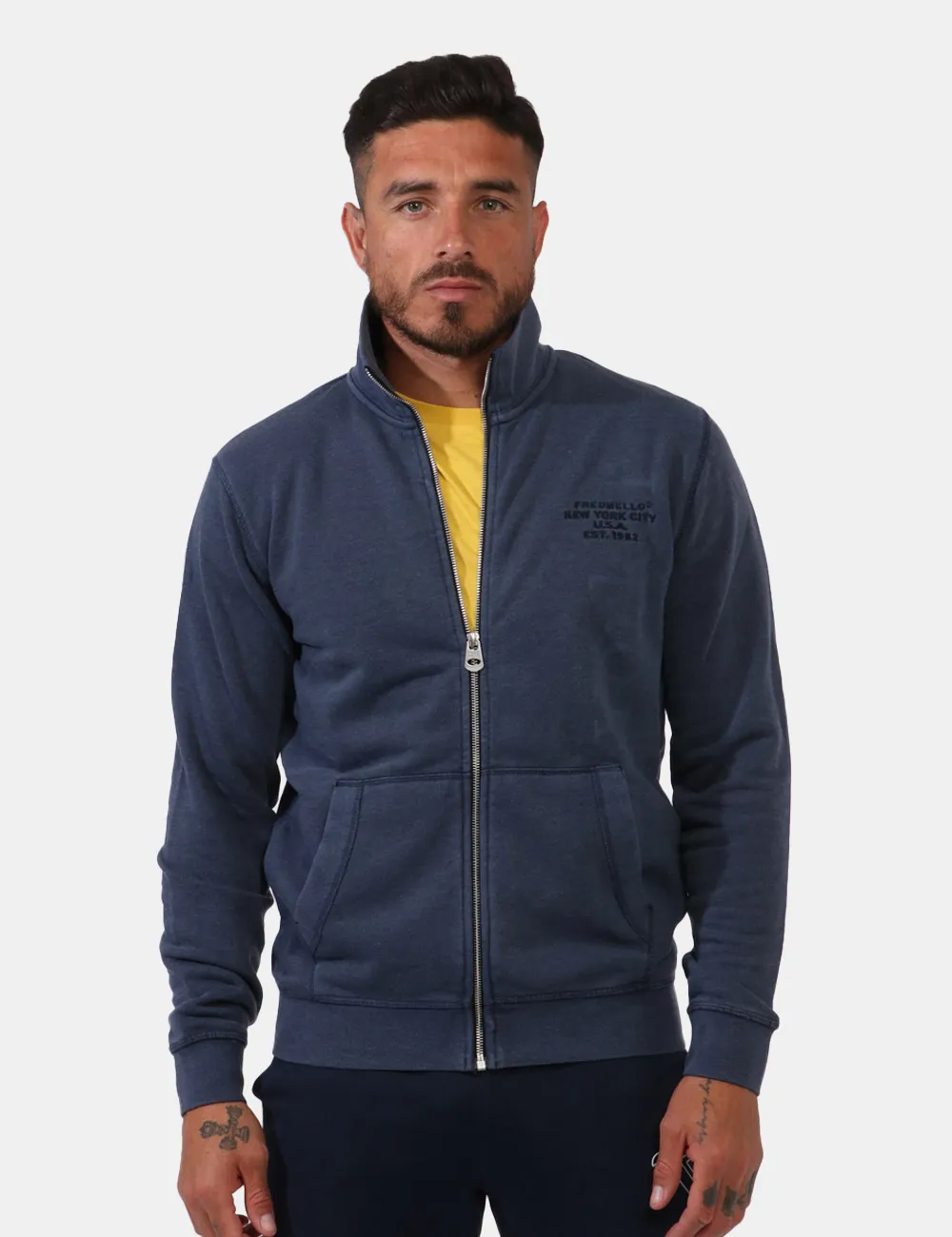 Felpa Fred Mello Blu