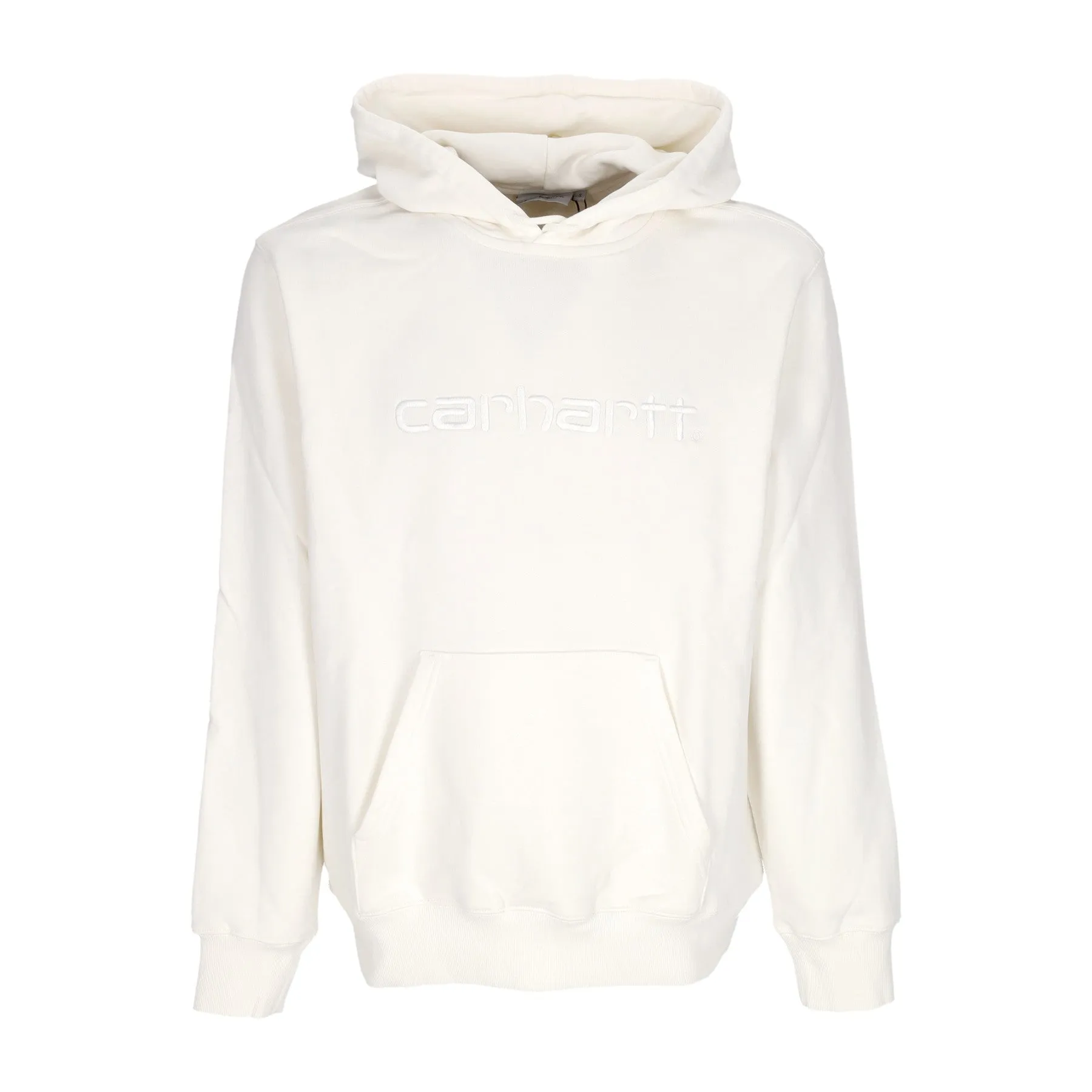 Felpa Leggera Cappuccio Uomo Duster Hoodie Wax Garment Dyed
