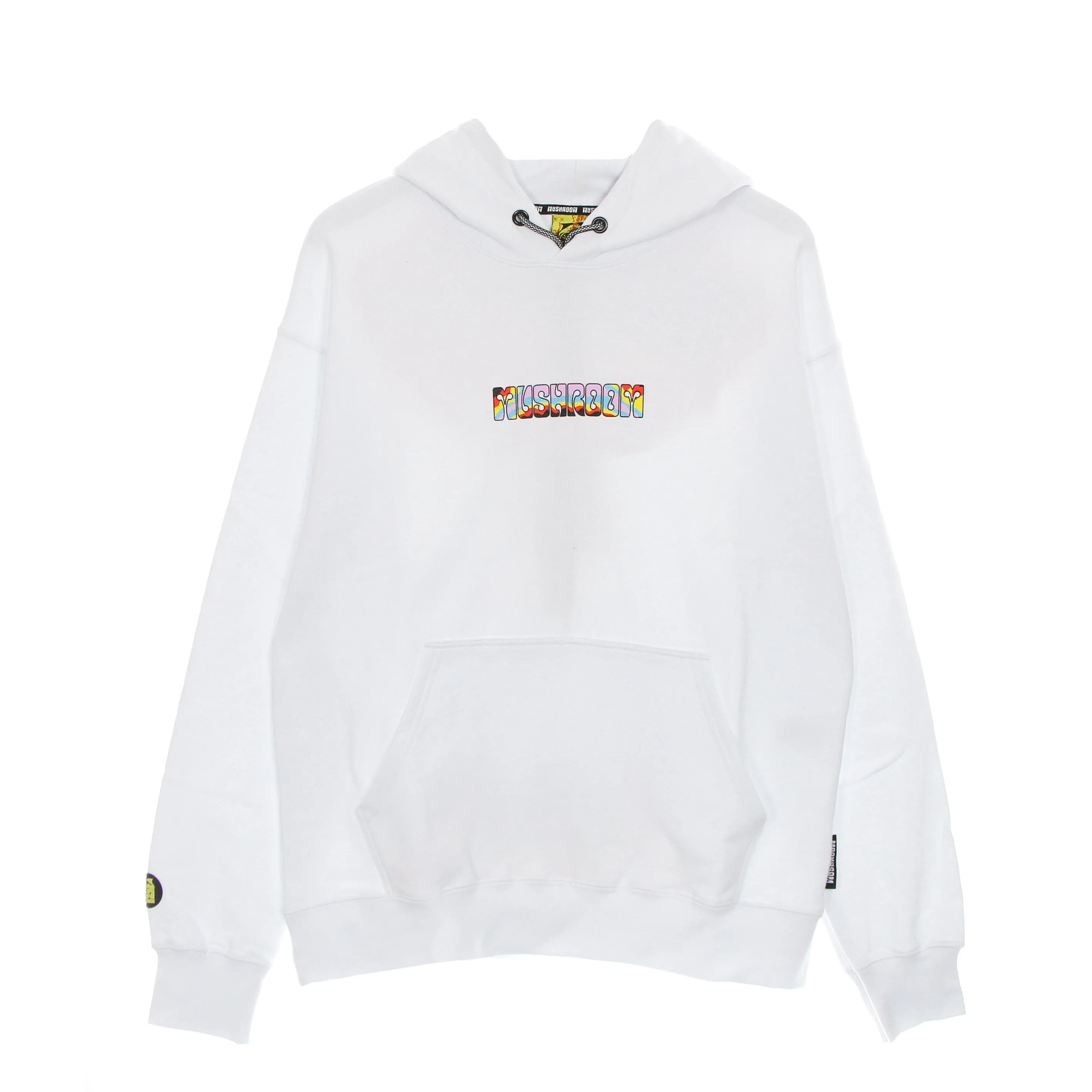 Felpa Leggera Cappuccio Uomo Steam Liquid Dreams White