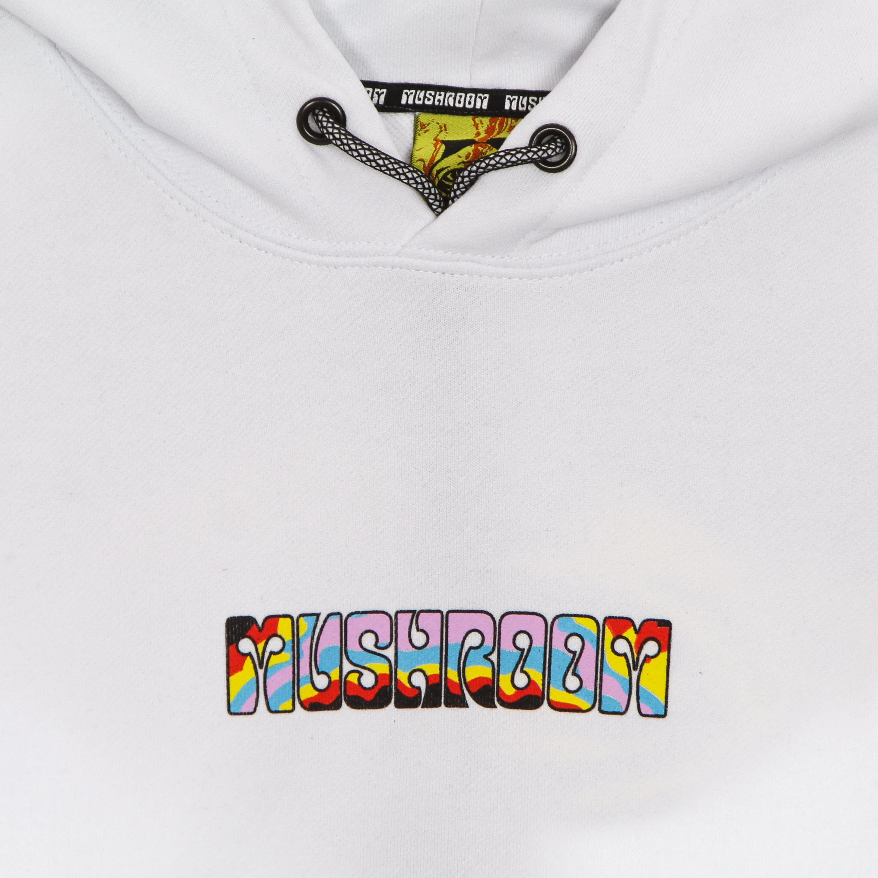 Felpa Leggera Cappuccio Uomo Steam Liquid Dreams White