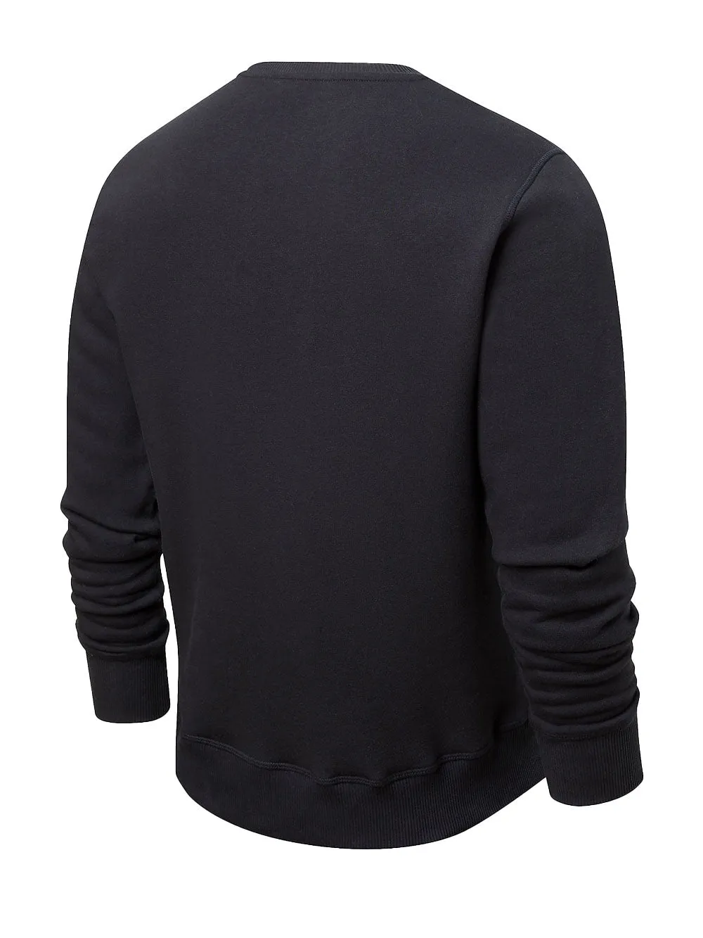 Felpa uomo girocollo nero