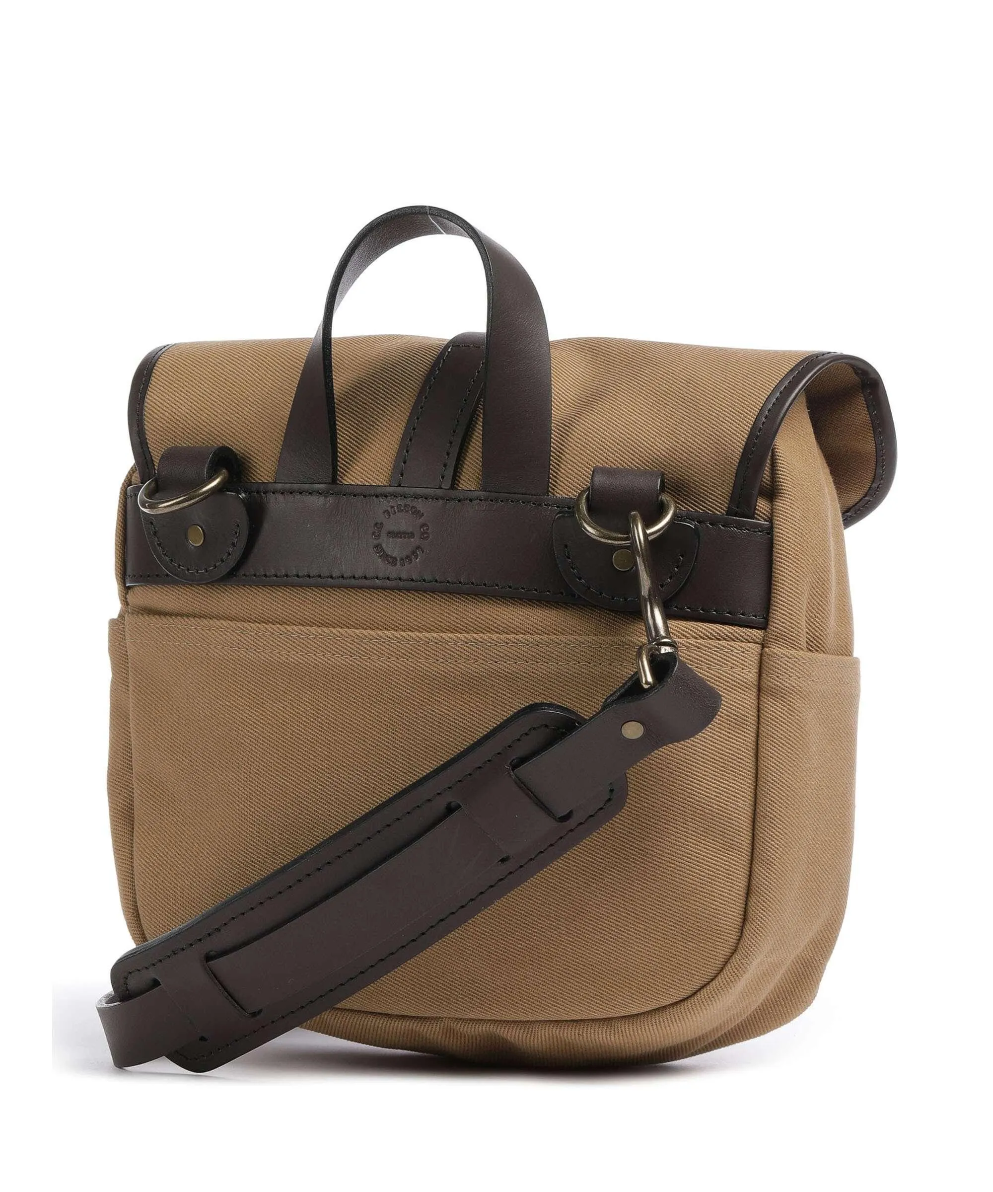  Filson Rugged Twill Borsa a tracolla cotone marrone chiaro  