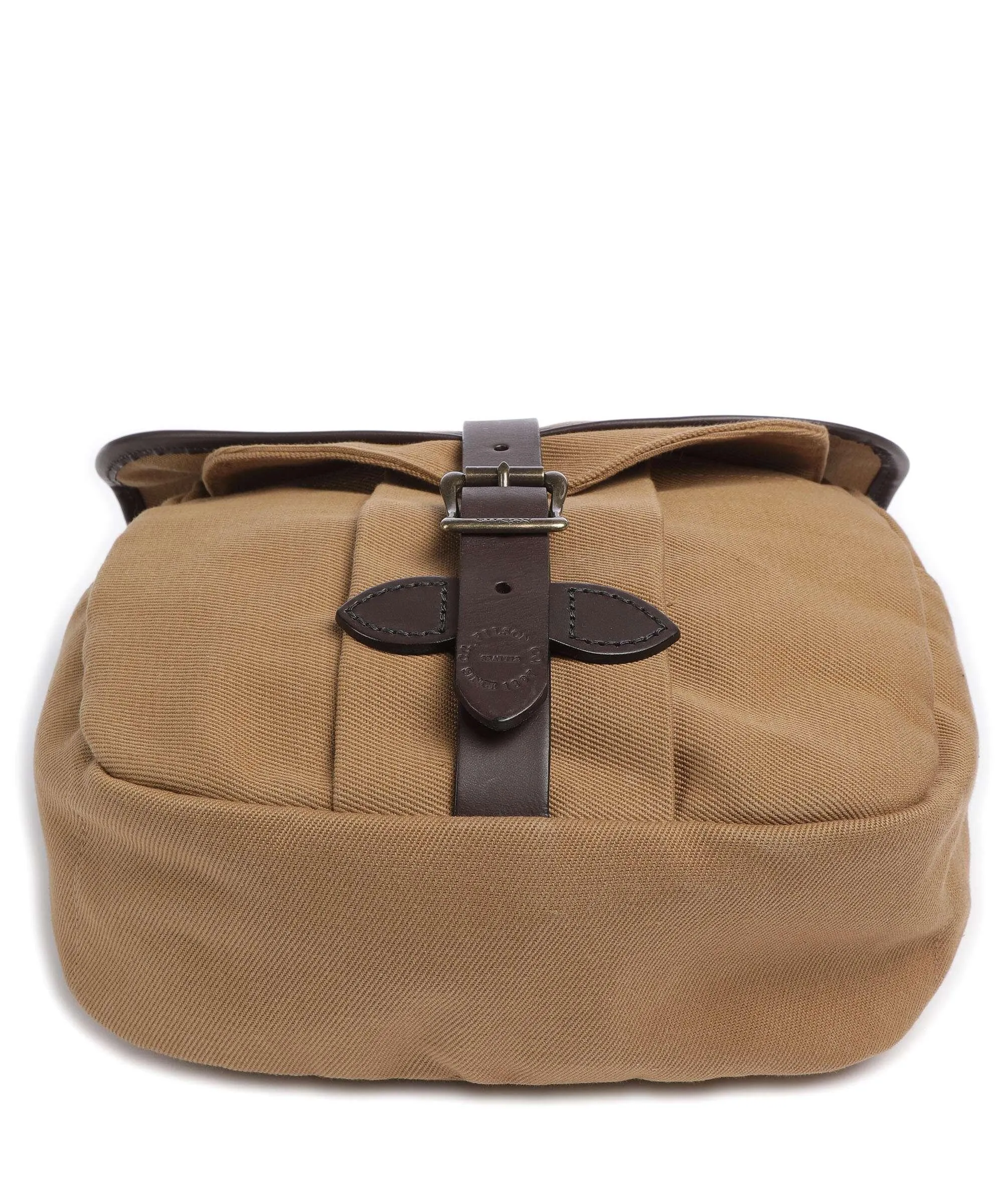  Filson Rugged Twill Borsa a tracolla cotone marrone chiaro  