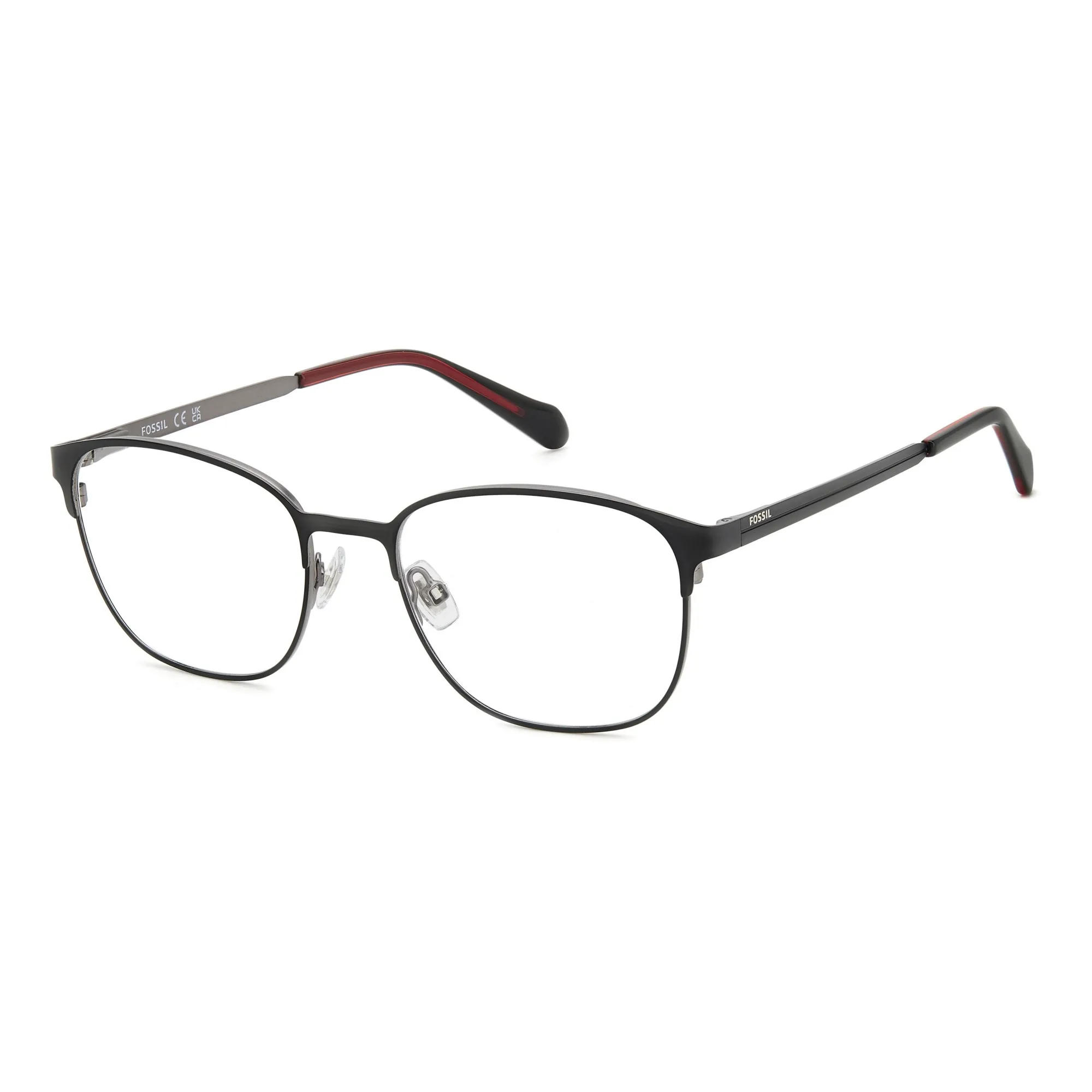   Fossil FOS 7175 - 003 Nero Opaco | Occhiale Da Vista Uomo 