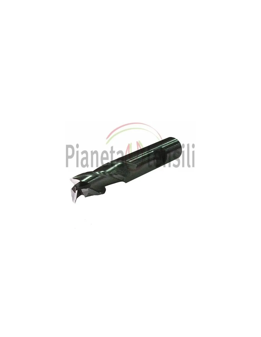 FRESA CILINDRICA FRONTALE Z3 CORTA IN HSS AL COBALTO 8% 10mm