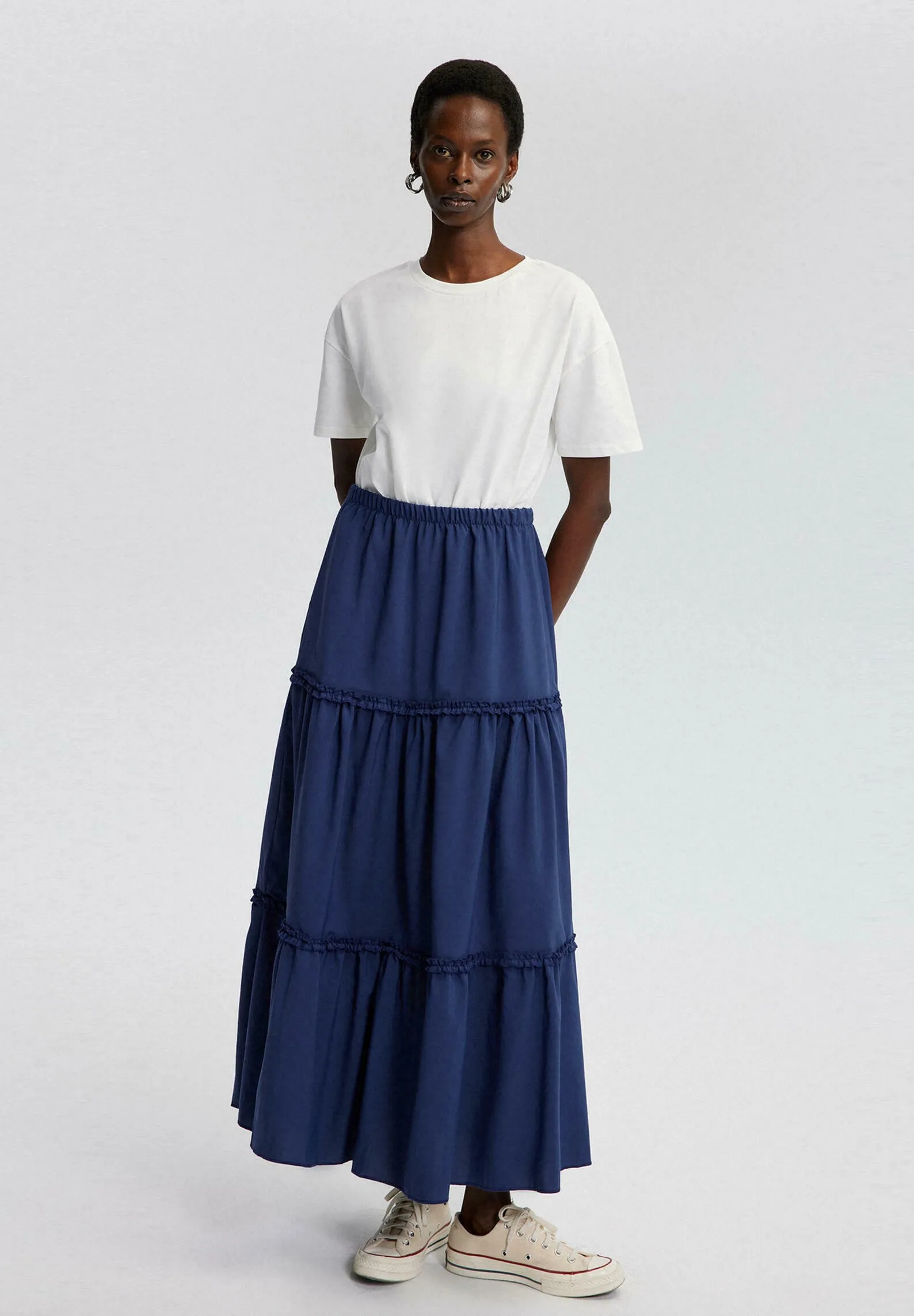 FRILL DETAILED - Gonna lunga