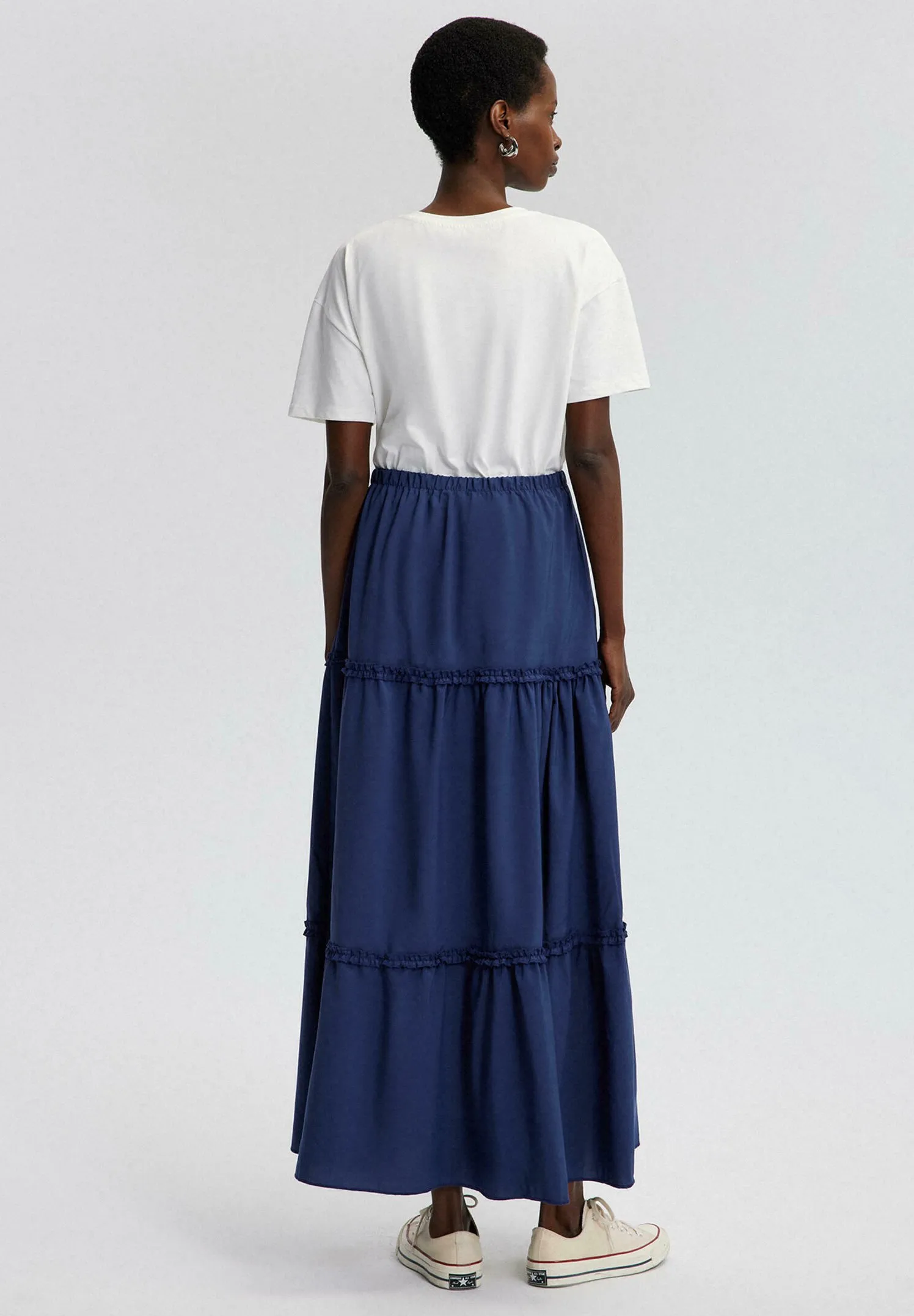 FRILL DETAILED - Gonna lunga