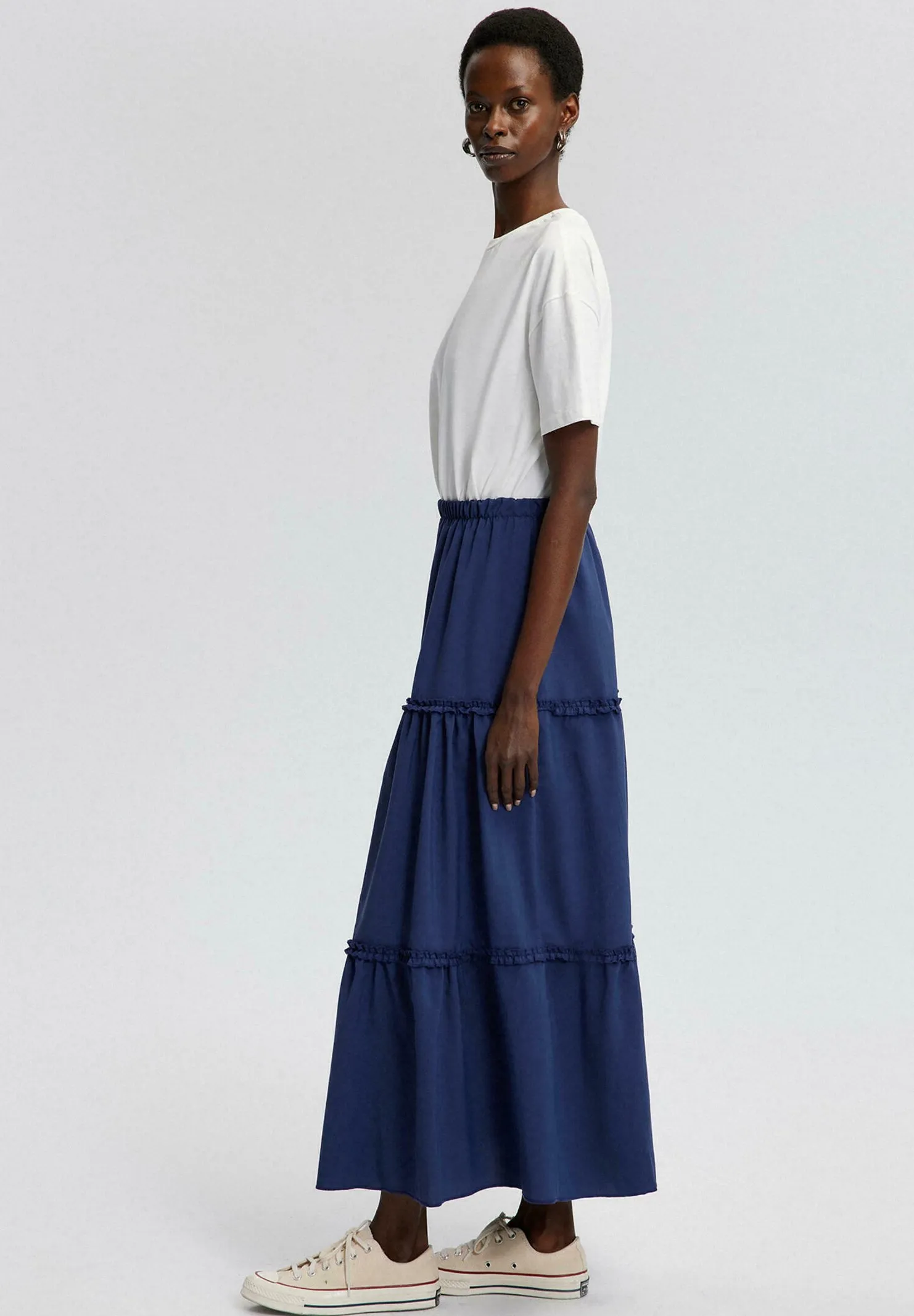 FRILL DETAILED - Gonna lunga