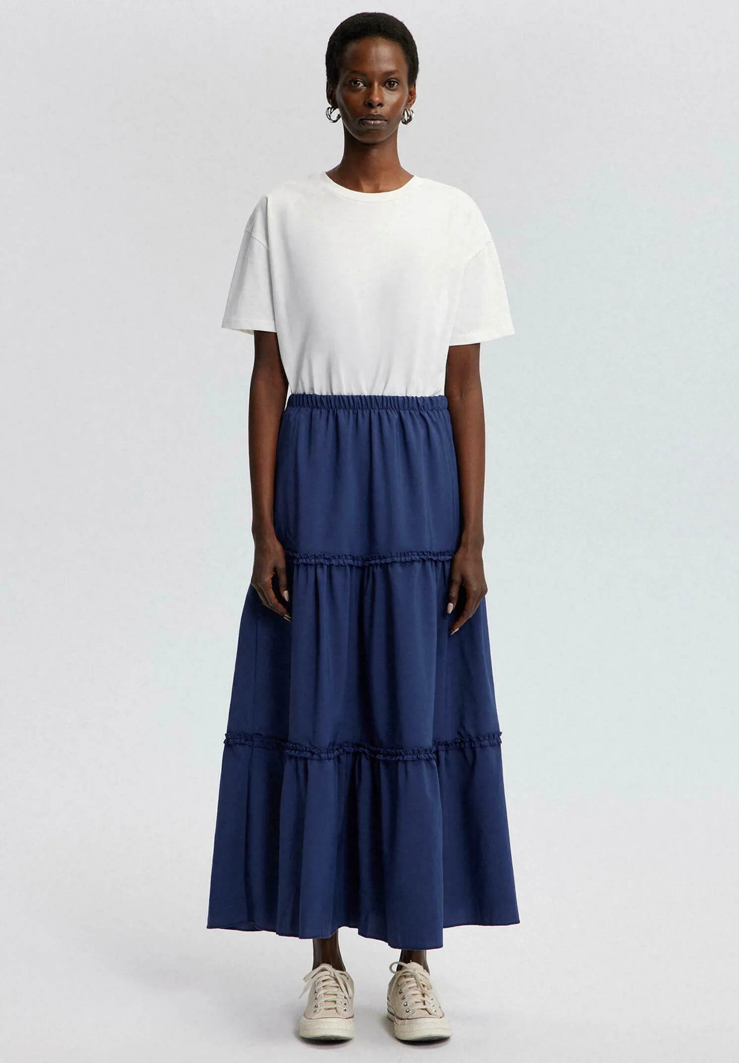 FRILL DETAILED - Gonna lunga
