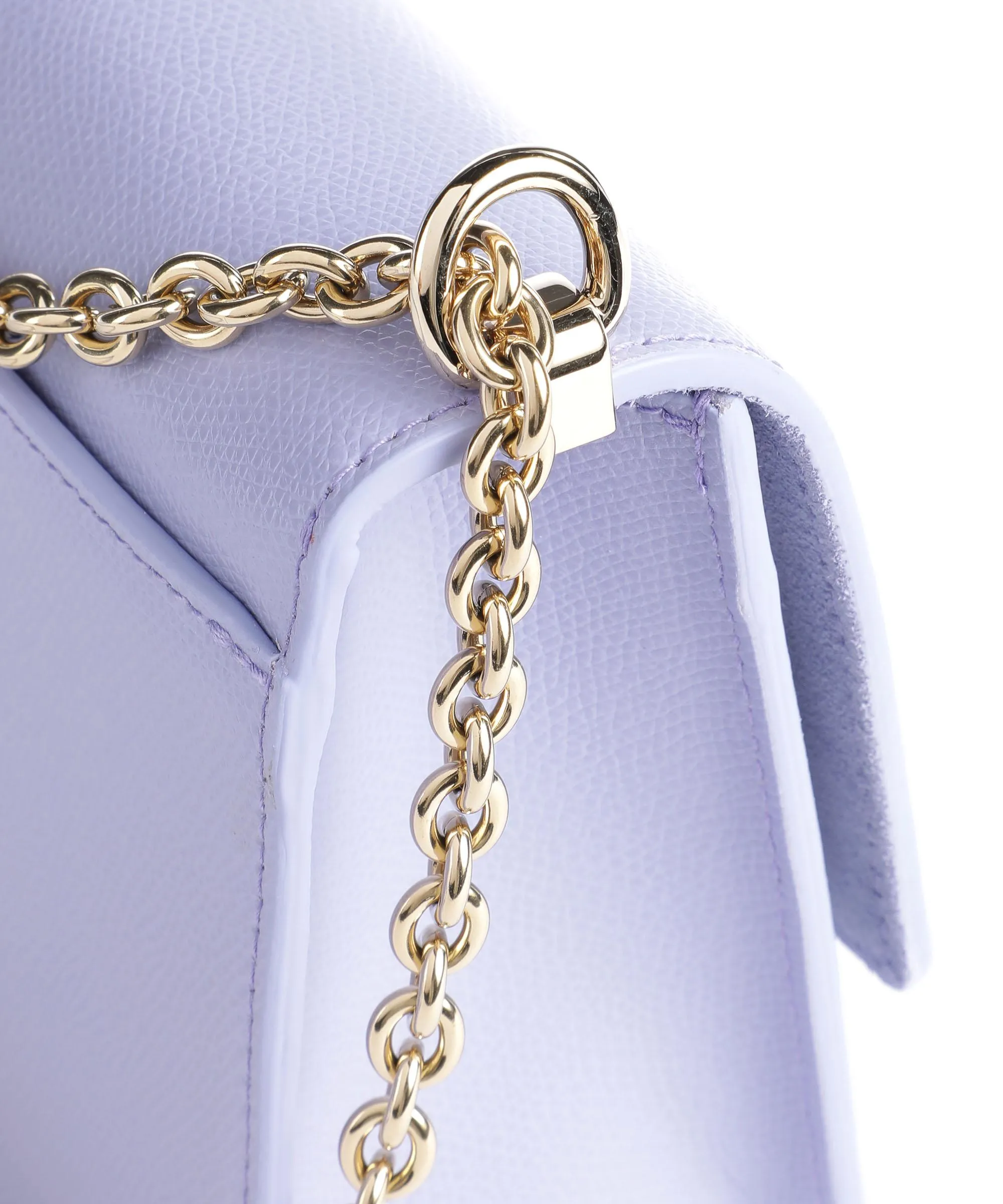  Furla 1927 Mini Borsa a spalla pelle di vacchetta grana lavanda  