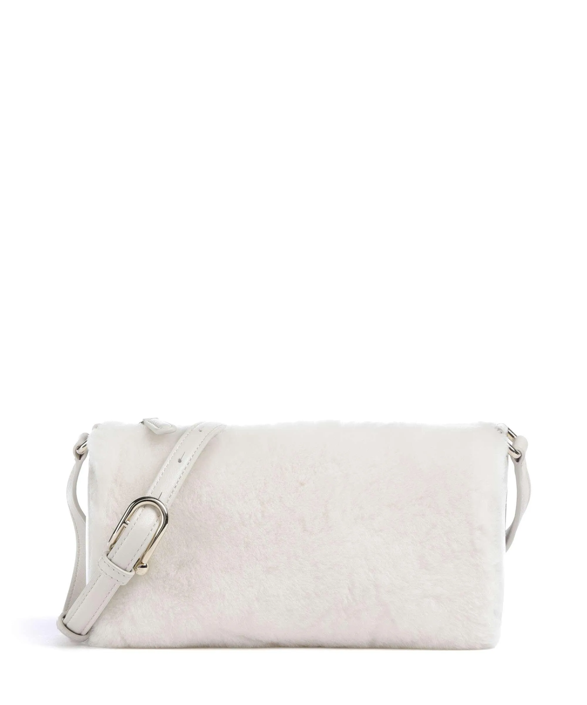  Furla Dalia L Borsa a tracolla tissu, pelle granulata bianco  