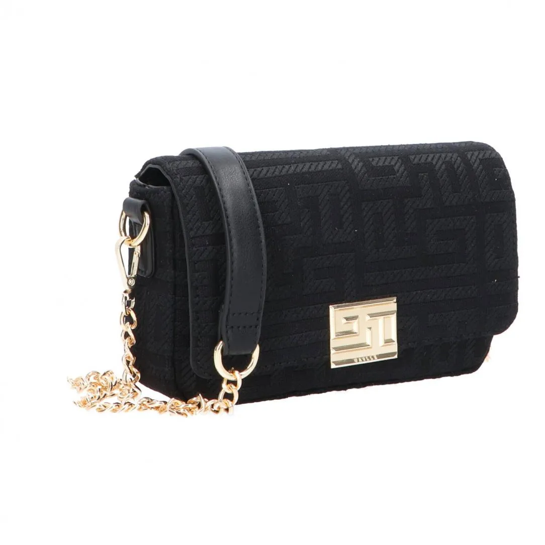 GAACW00205 Mini shoulder canvas monogram Nero