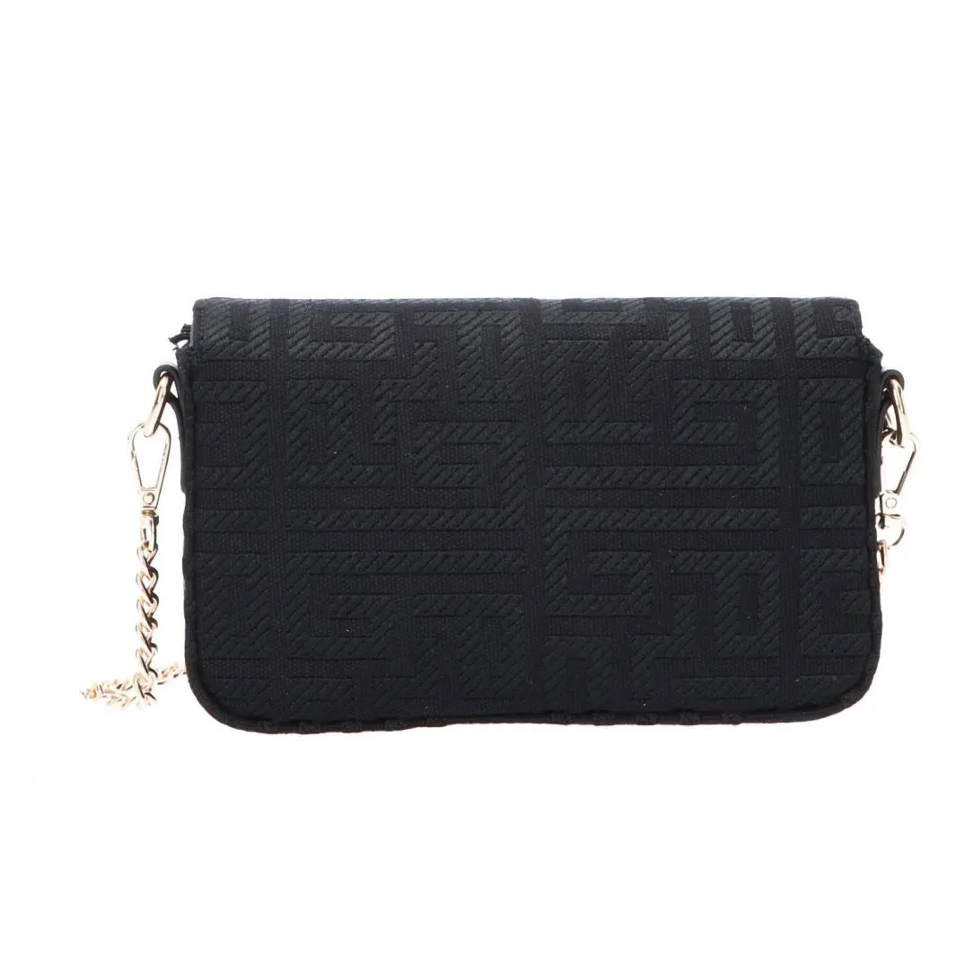GAACW00205 Mini shoulder canvas monogram Nero