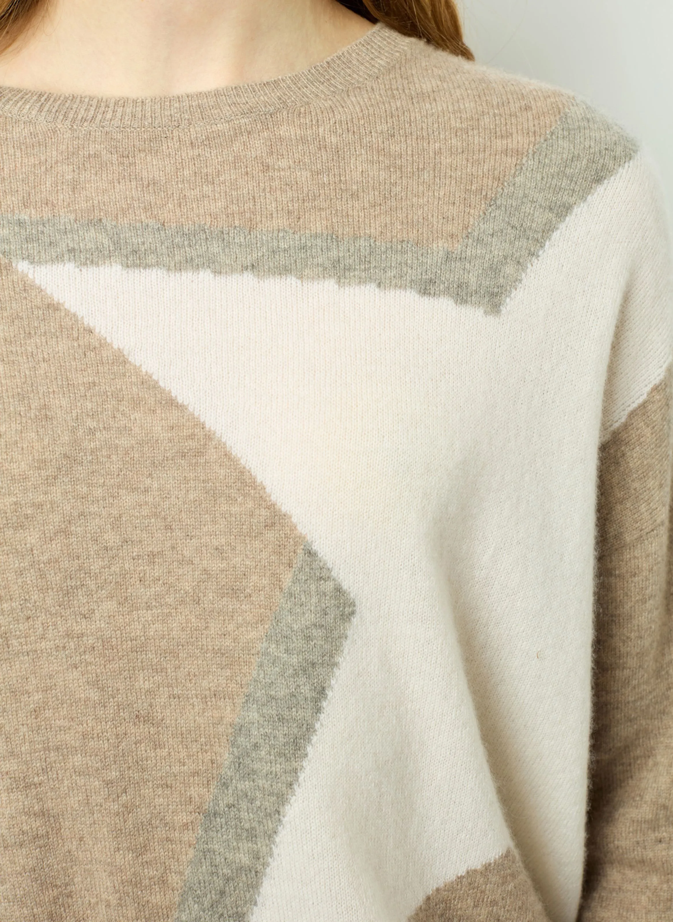  GERARD DAREL   JANELA - Maglione a girocollo in cachemire | Beige