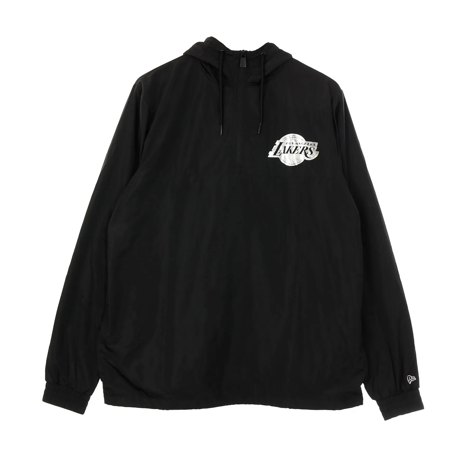 Giacca A Vento Infilabile Uomo Nba Metallic Windbreaker Loslak Black