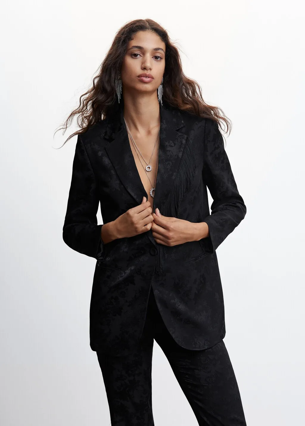 Giacca jacquard