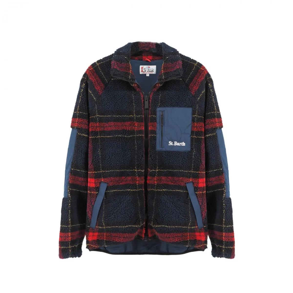 Giacca Keystone In Tessuto Sherpa Con Ricamo