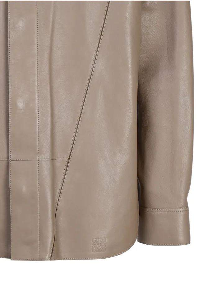 GIACCA PUZZLE IN PELLE