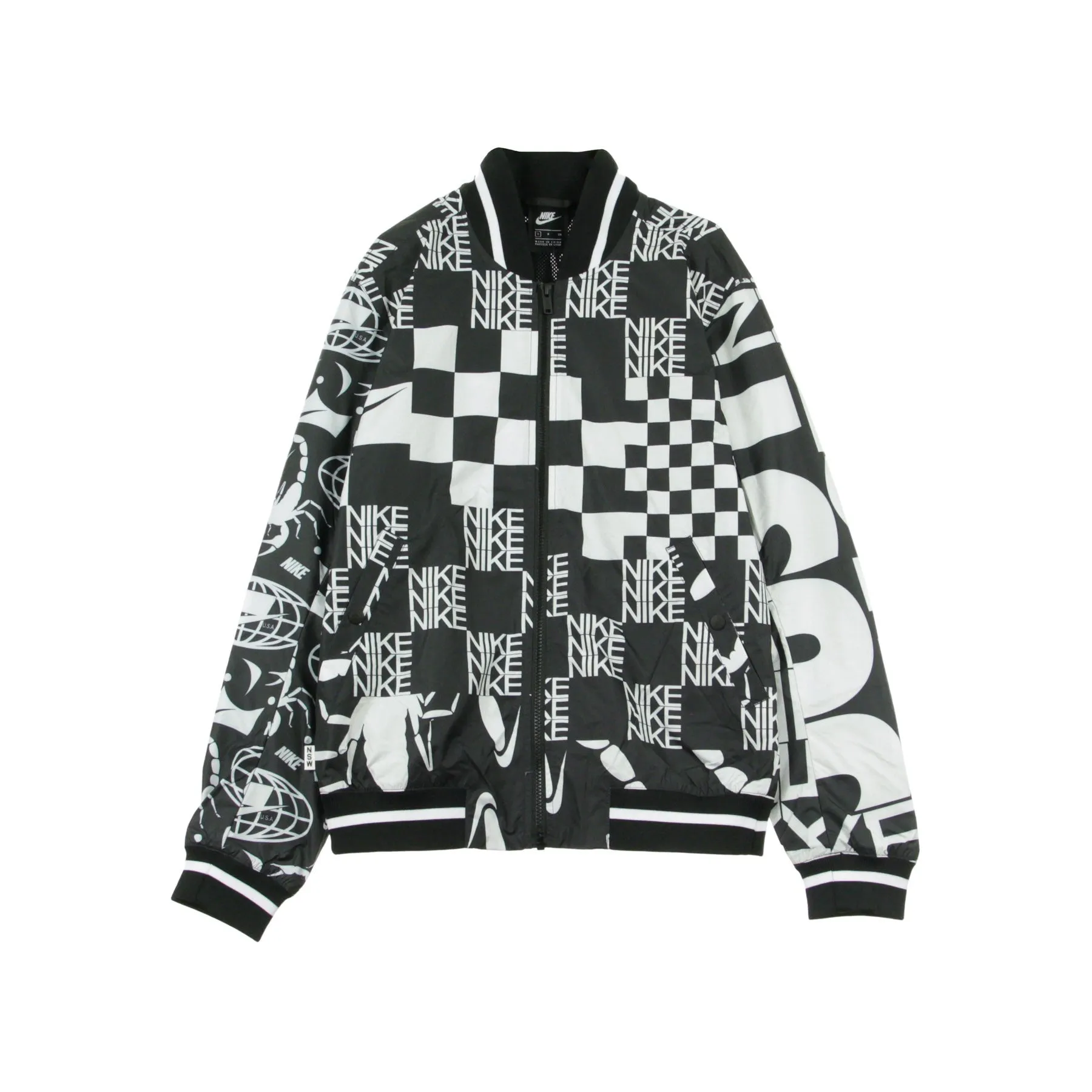 Giubbotto Bomber Uomo Jkt Aop Scorp Sail