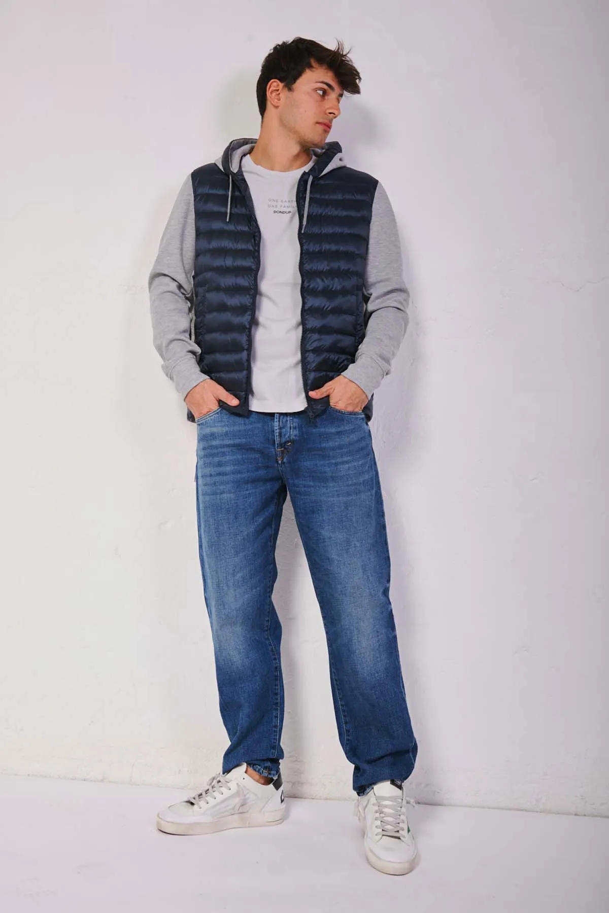 HERNO Bomber in nylon ultralight e felpa