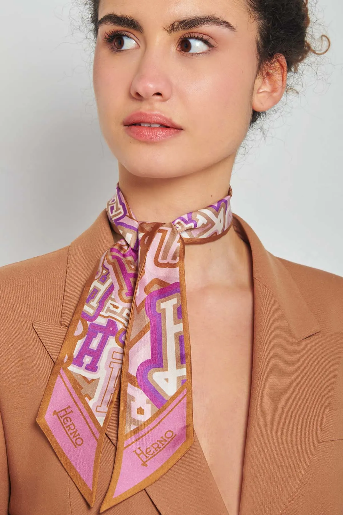 HERNO Foulard da collo stampato