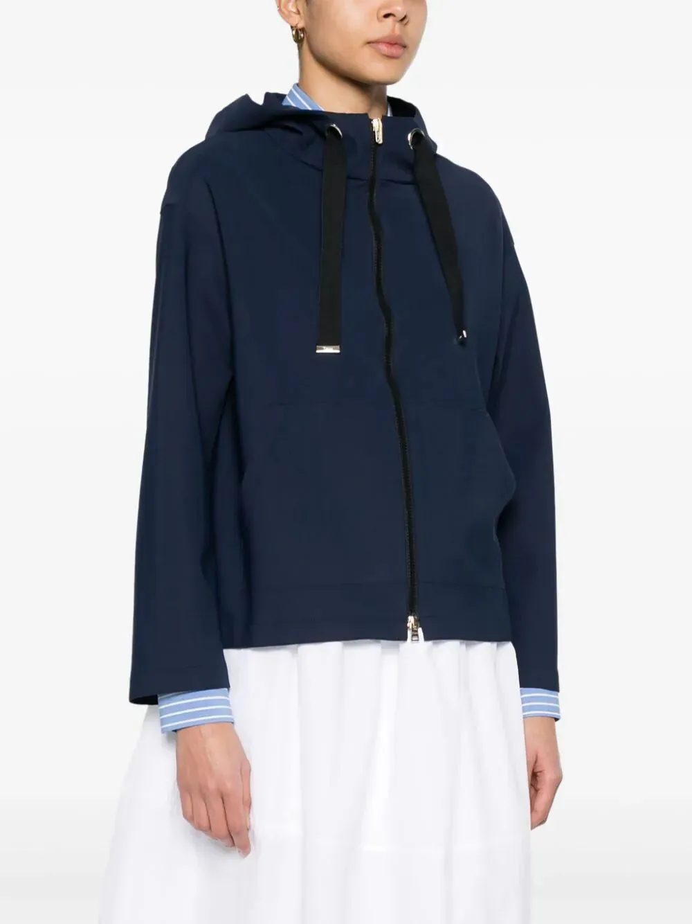 HERNO HOODED BOMBER