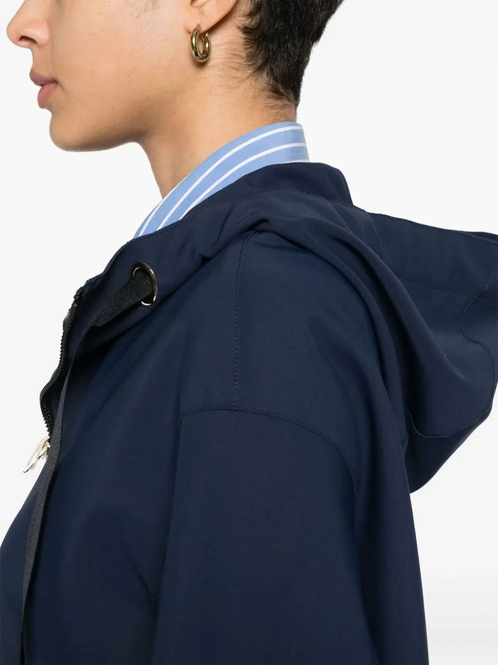 HERNO HOODED BOMBER