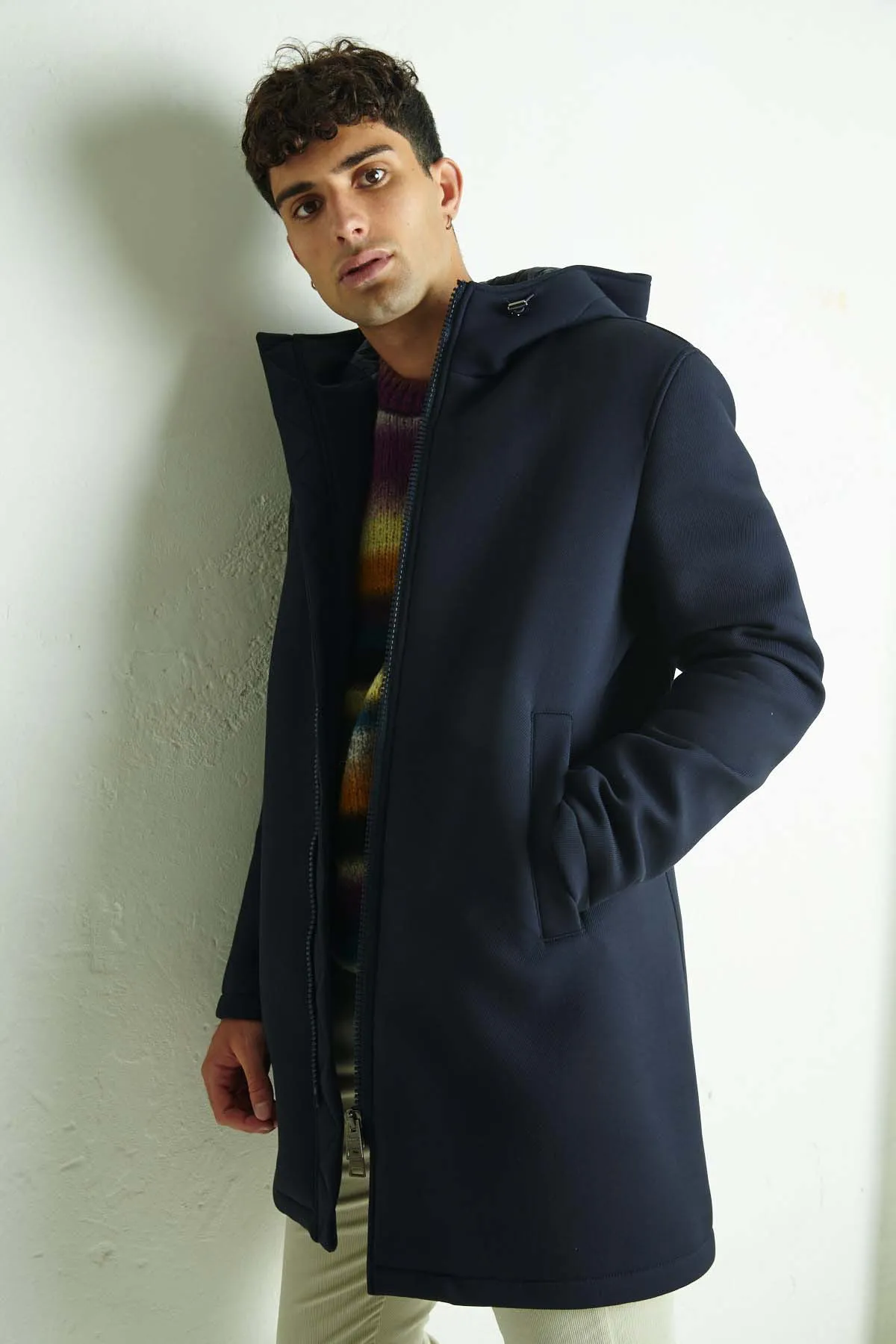 HERNO Parka in DIAGONAL SCUBA