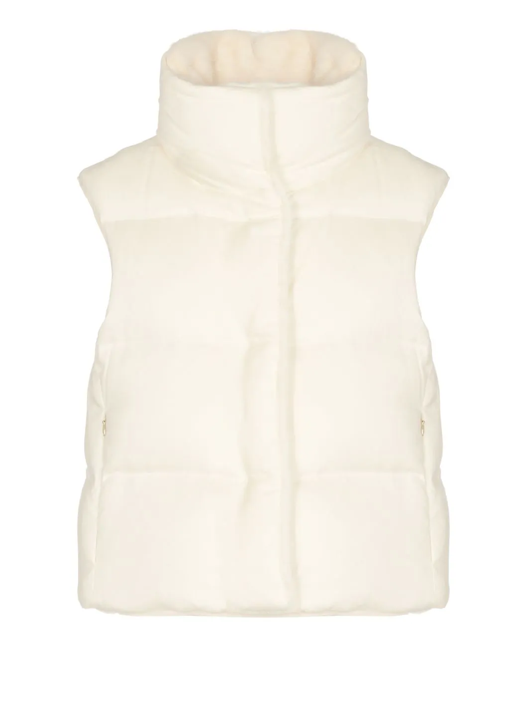  Herno Smanicato in seta e cashmere 