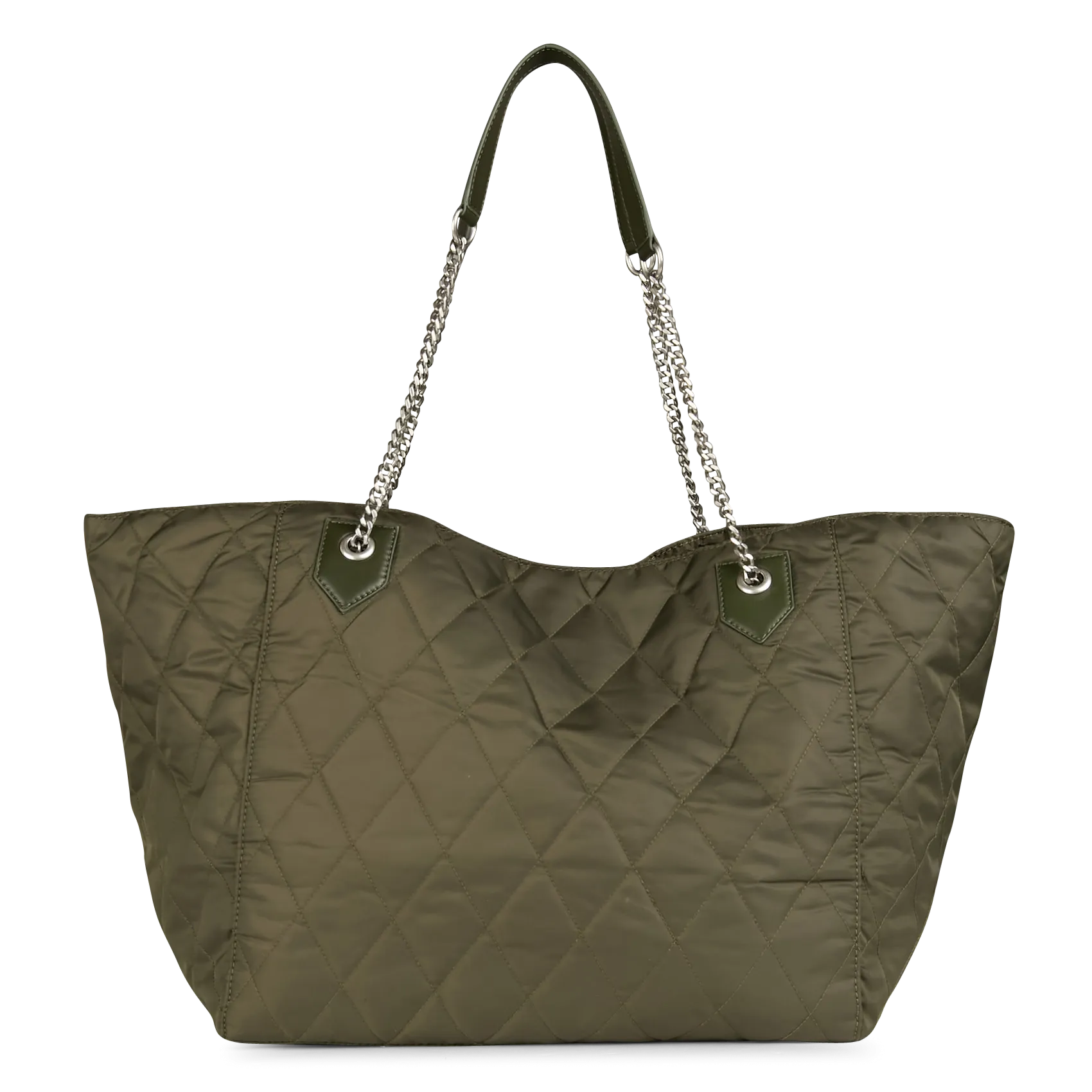  IKKS   1440 - Grande borsa trapuntata | Kaki