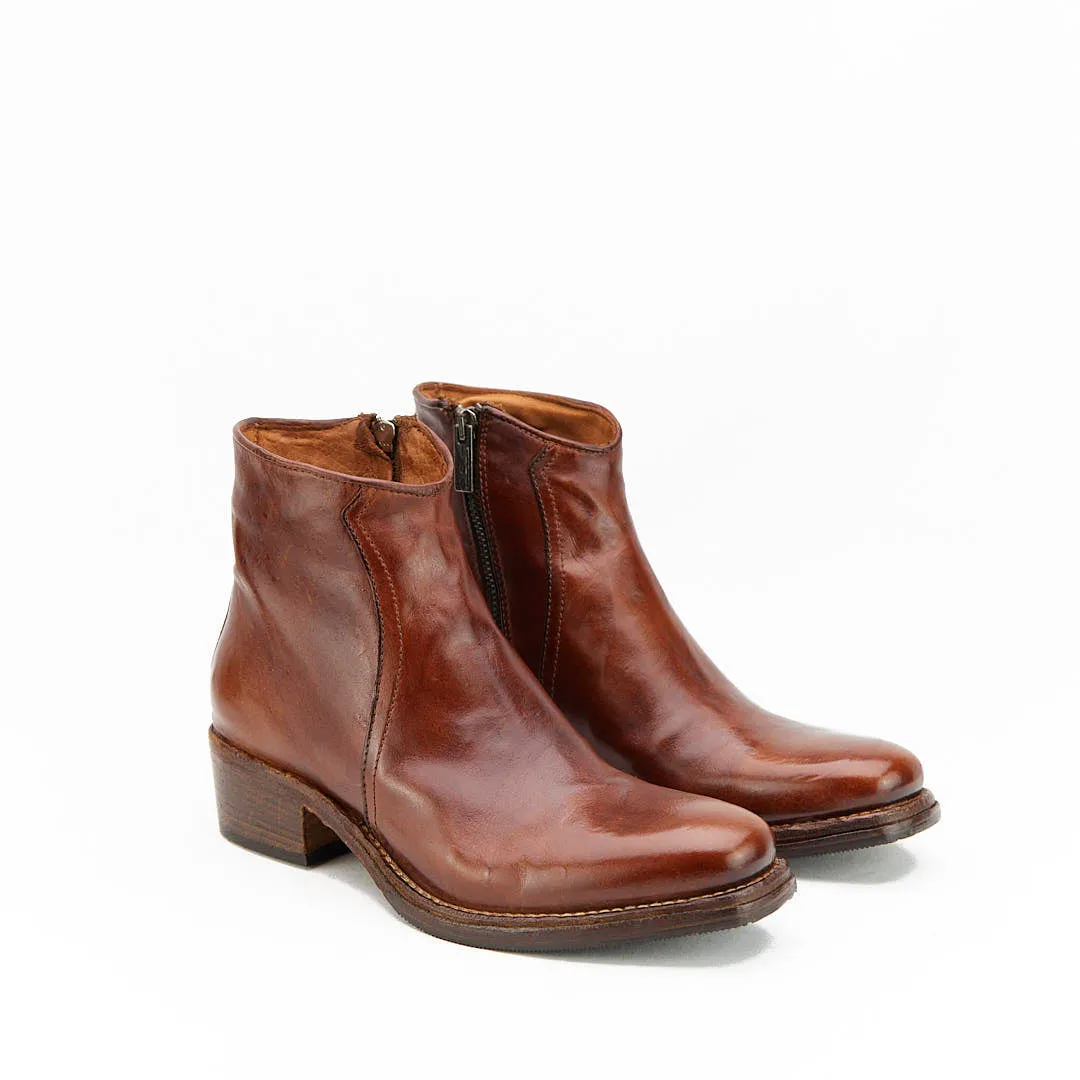 INDAM CUOIO - Stivaletto con Zip Donna in Vitello Vegetale - HUNDRED100