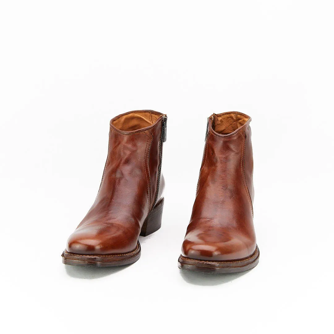 INDAM CUOIO - Stivaletto con Zip Donna in Vitello Vegetale - HUNDRED100