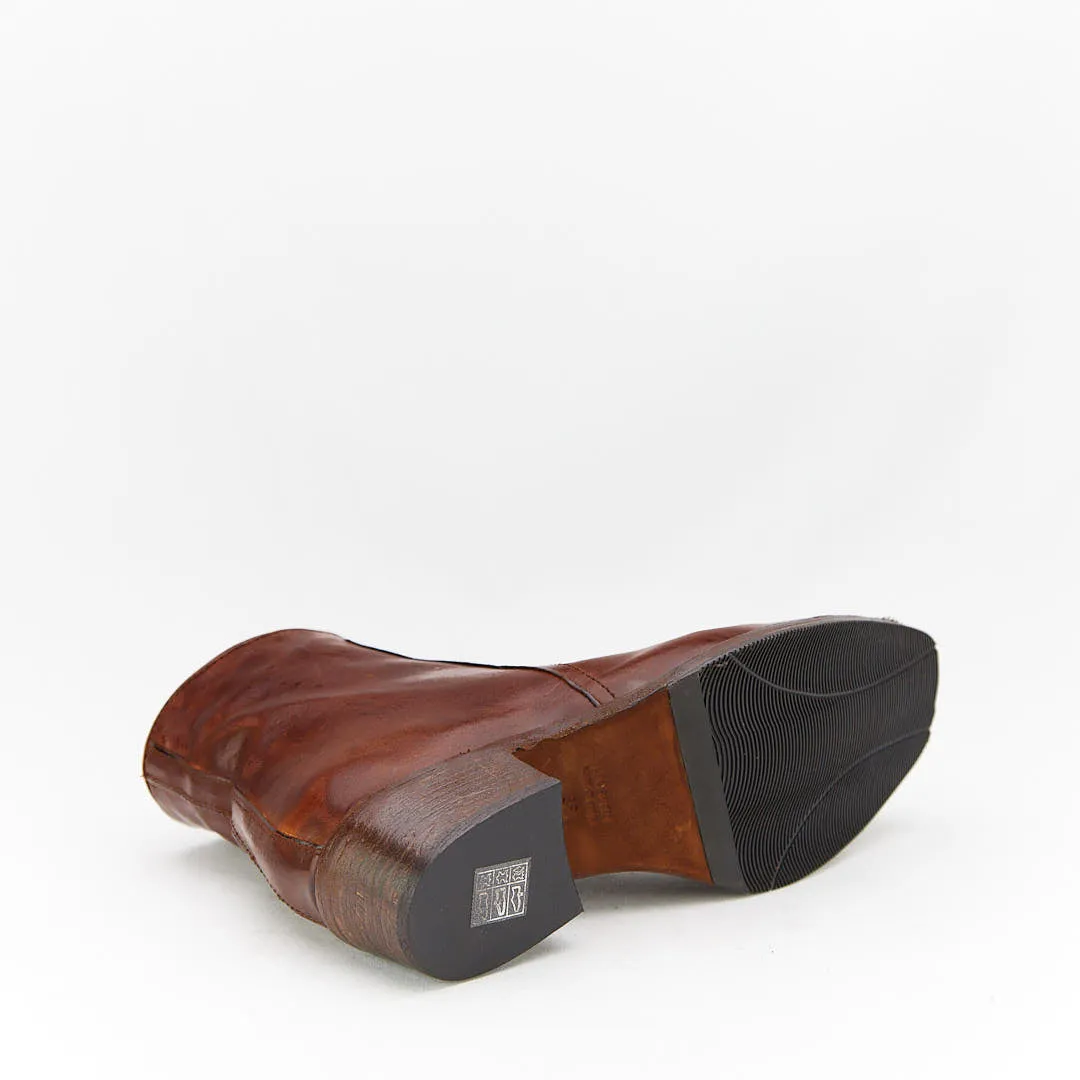 INDAM CUOIO - Stivaletto con Zip Donna in Vitello Vegetale - HUNDRED100
