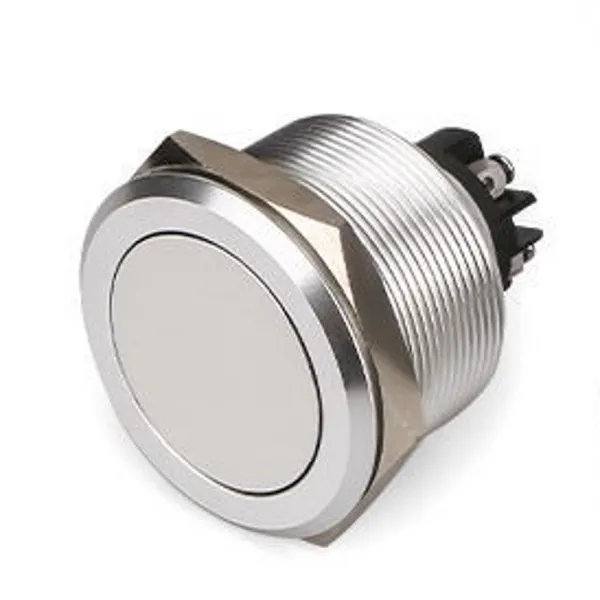 Interruttore a pulsante RS PRO, Momentaneo, DPST, , 5 A @ 250 V c.a., IP65 Montaggio a pannello