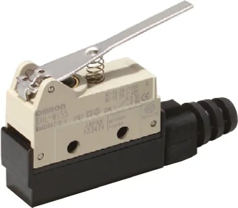 Interruttore di fine corsa Omron, Leva a rullo, NO/NC, 480V, ca 2 A, CC 200mA, IP67