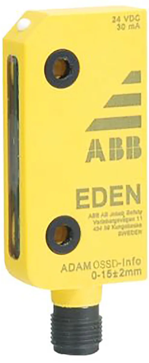 Interruttore di sicurezza senza contatto ABB OSSD, 24V cc, M12