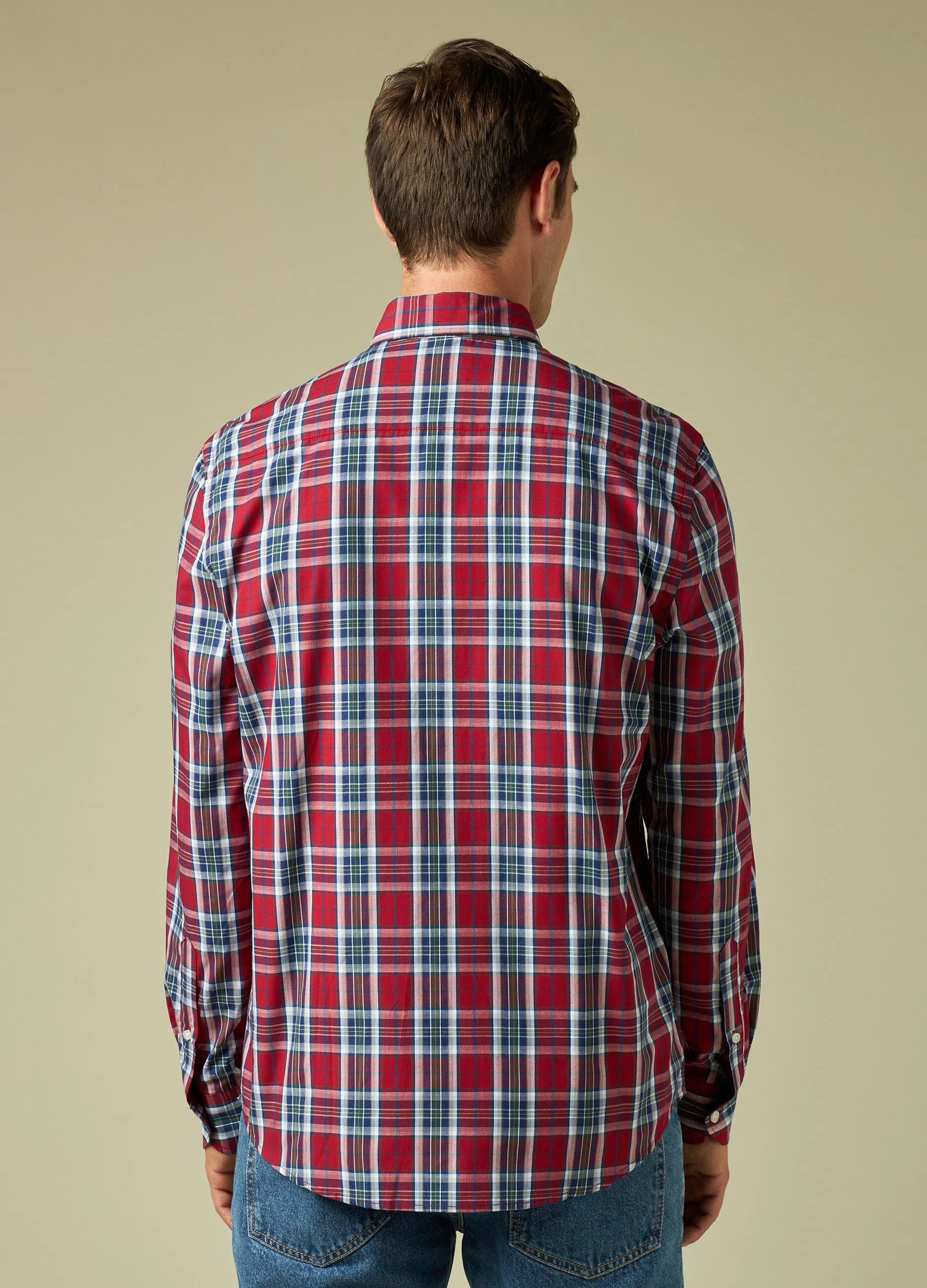 J. HART & BROS  Camicia a quadri uomo