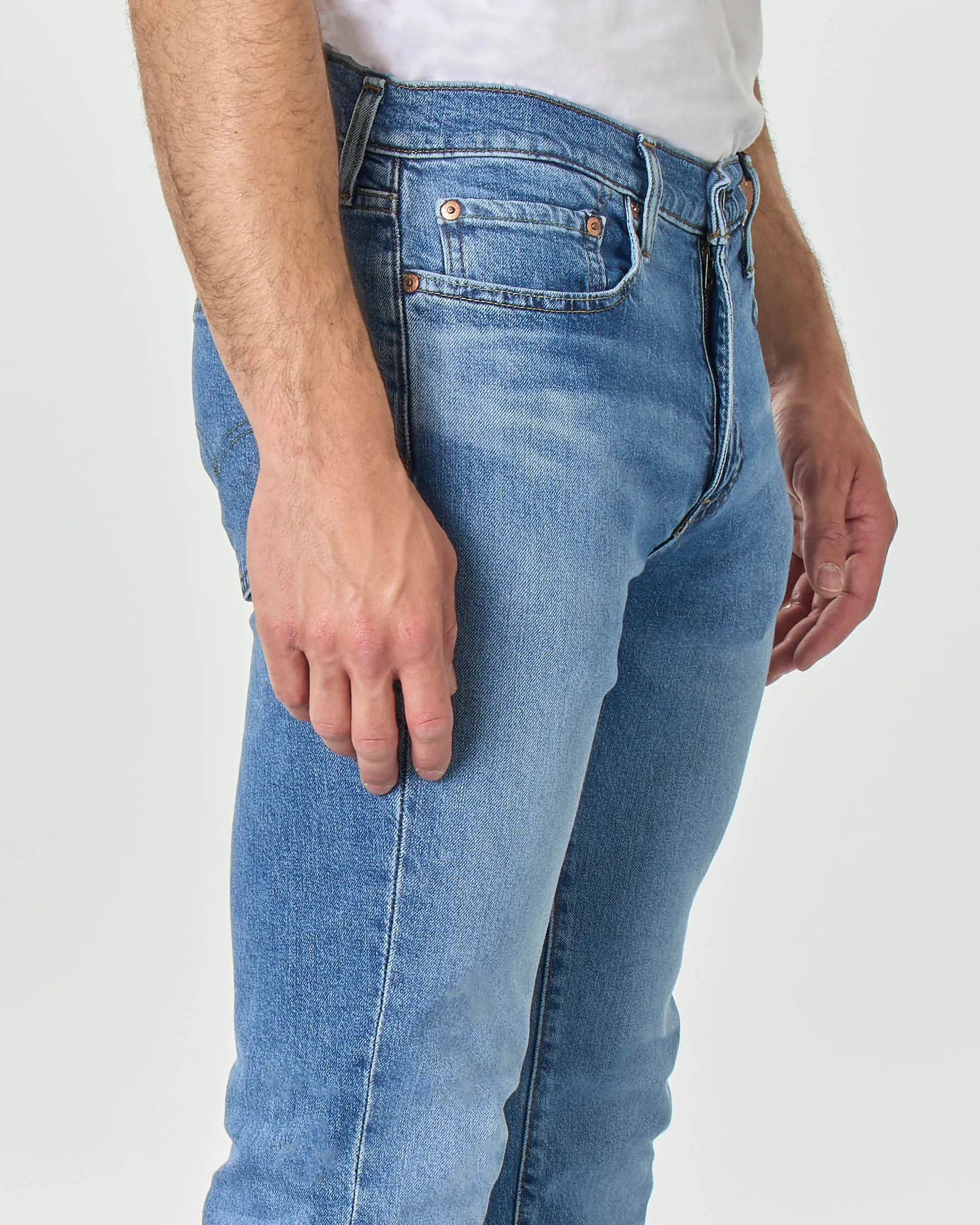 Jeans 511 slim lavaggio chiaro super stone washed