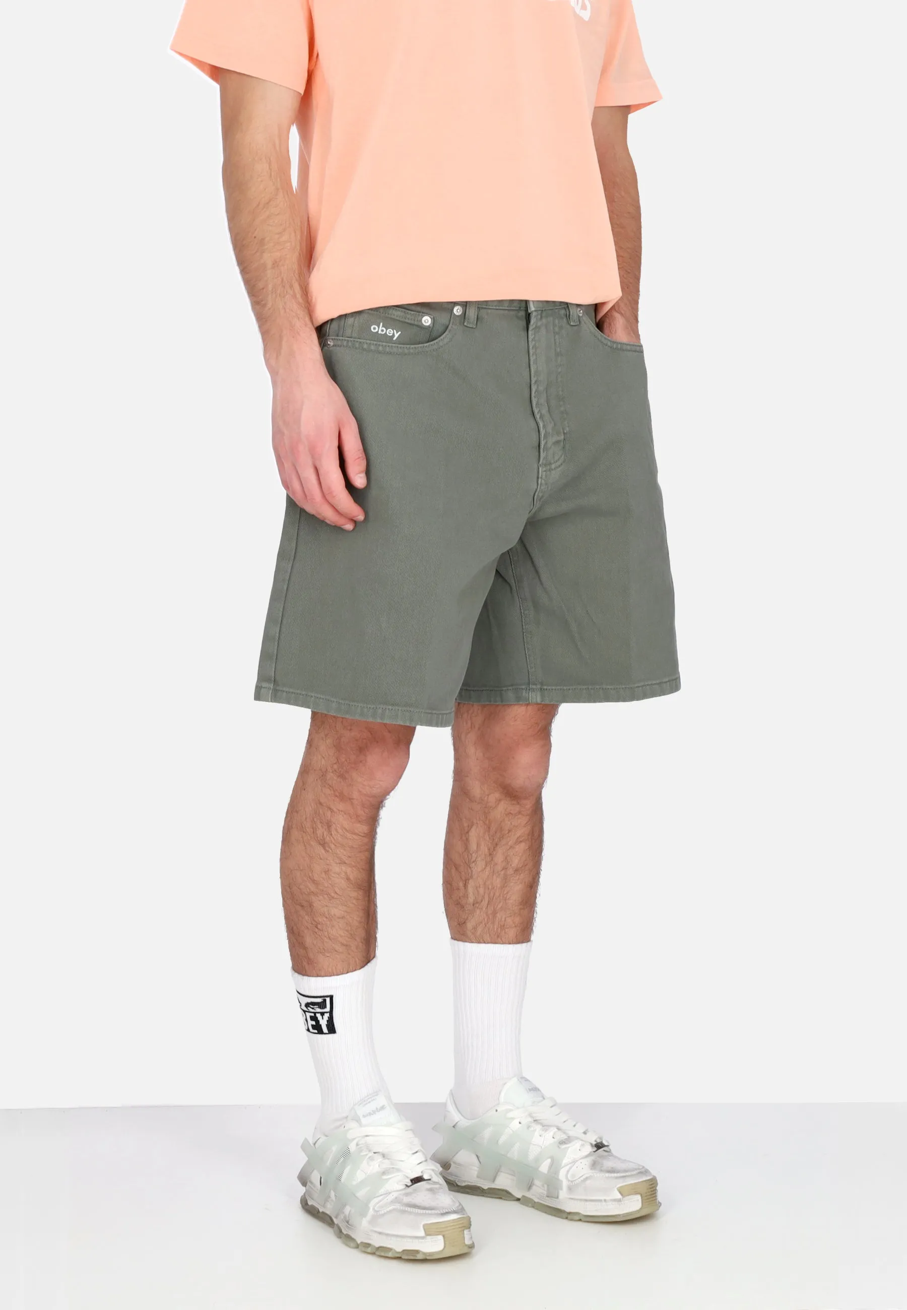 Jeans Corto Uomo Bigwig Baggy Denim Short Laurel Wreath