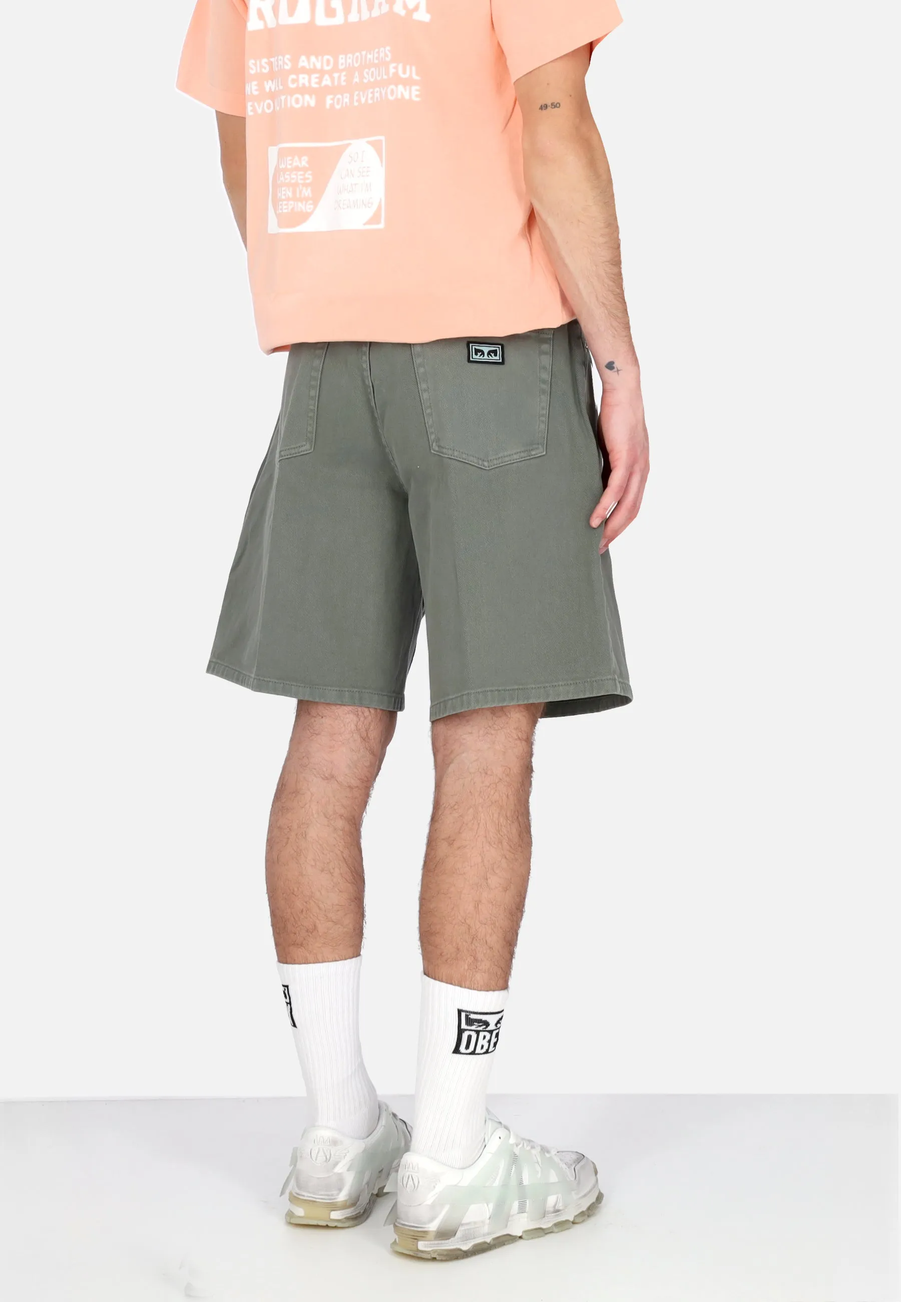 Jeans Corto Uomo Bigwig Baggy Denim Short Laurel Wreath