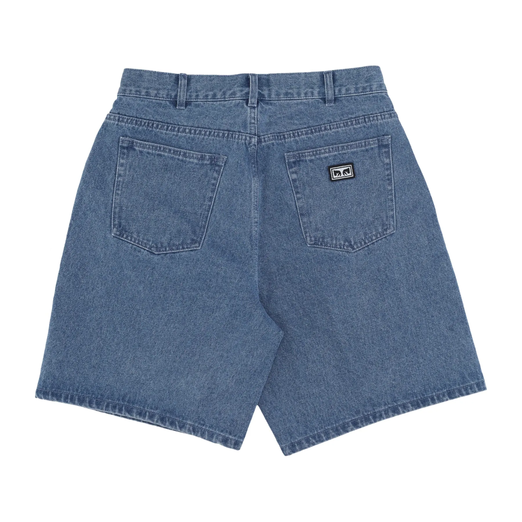 Jeans Corto Uomo Bigwig Baggy Denim Short Light Indigo