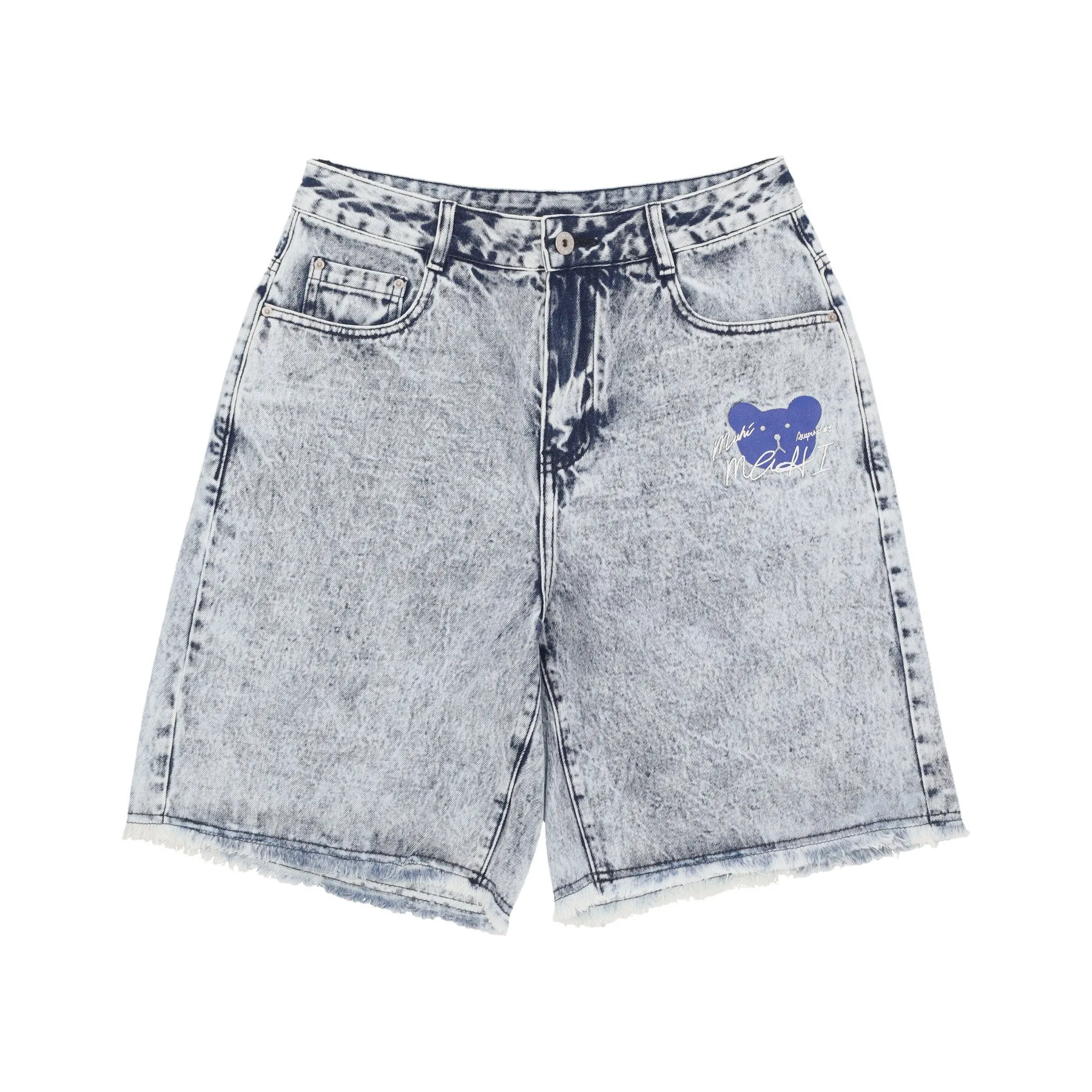 Jeans Corto Uomo Clueless Denim Shorts Blue