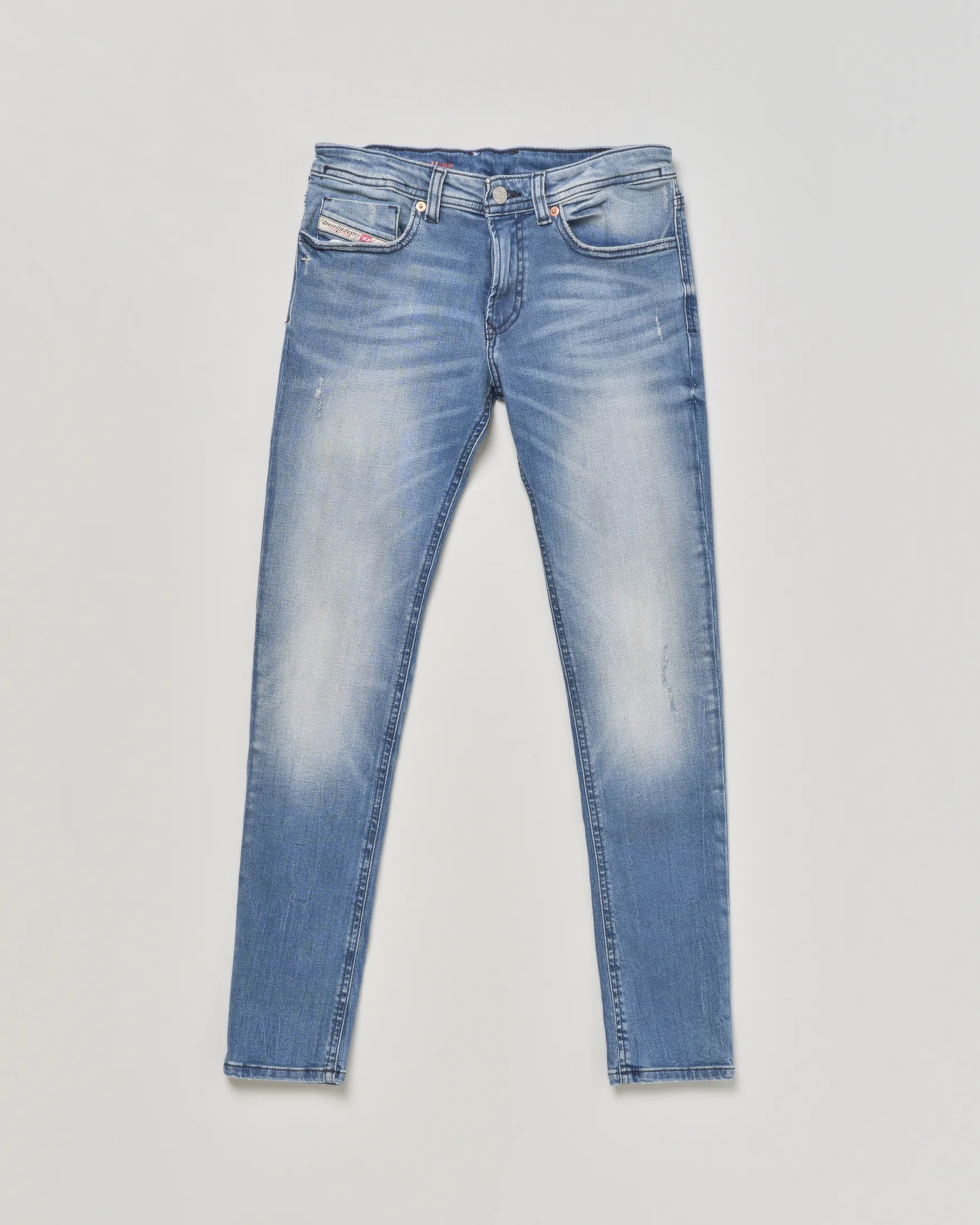 Jeans Sleenker lavaggio chiaro super stone washed con gamba skinny 8-16 anni